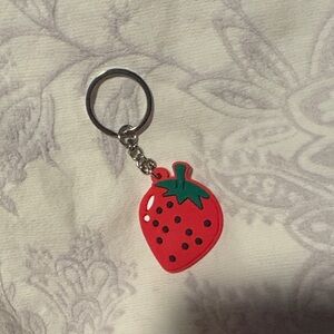 NWOT Strawberry Keychain